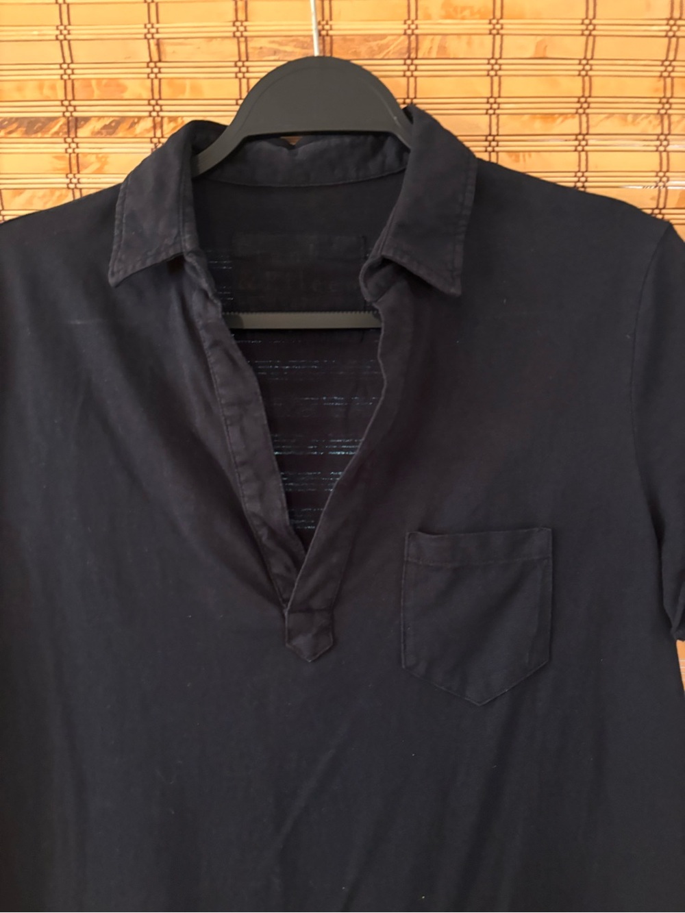Frank & Eileen Dark Navy/Black Polo-Style Dress - Picture 2 of 13